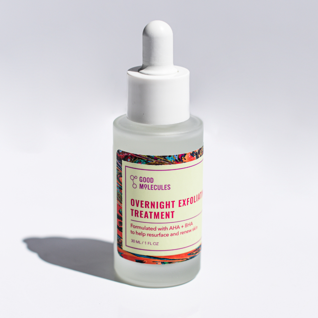 good molecules · overnight exfoliating treatment