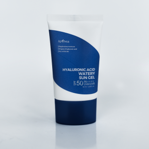 isntree · hyaluronic acid watery sun gel spf